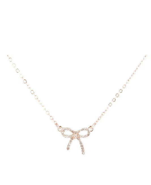 1112-2 Bow necklace