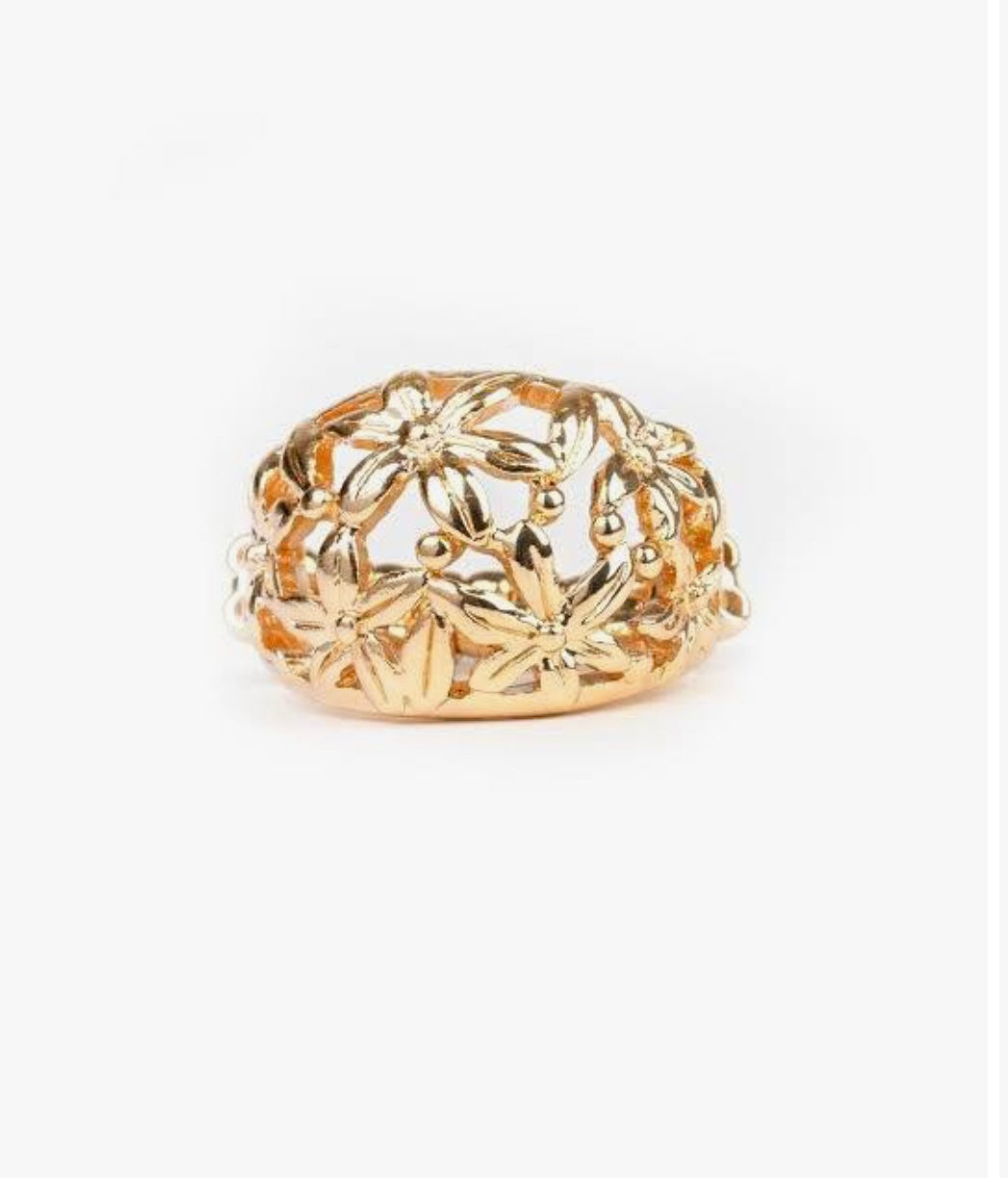 2320 gold flower ring