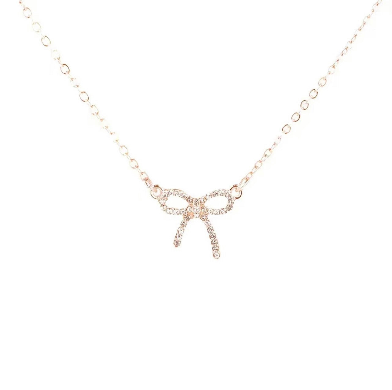 1112-2 Bow necklace